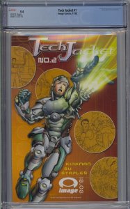 TECH JACKET #1 CGC 9.4 INVINCIBLE PREVIEW