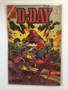 D-Day 4 Very Good Vg 4.0 Charlton Comics