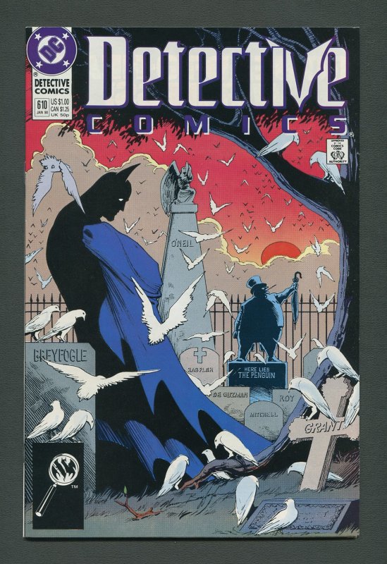 Detective Comics #610 / 9.4 NM  (Penguin)  January 1990