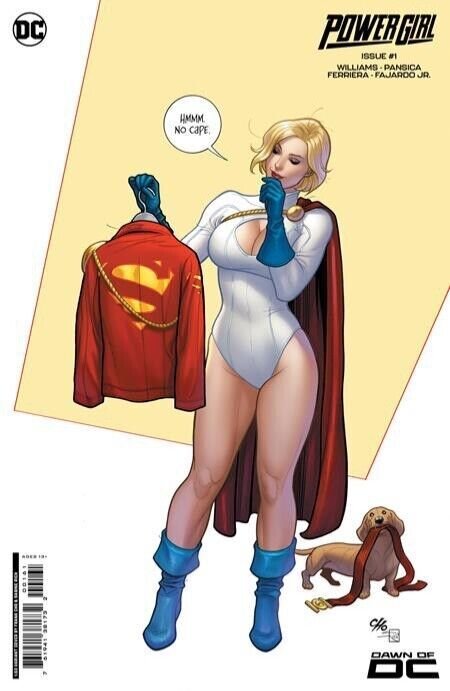 (2023) POWER GIRL #1 1:50 FRANK CHO VARIANT COVER