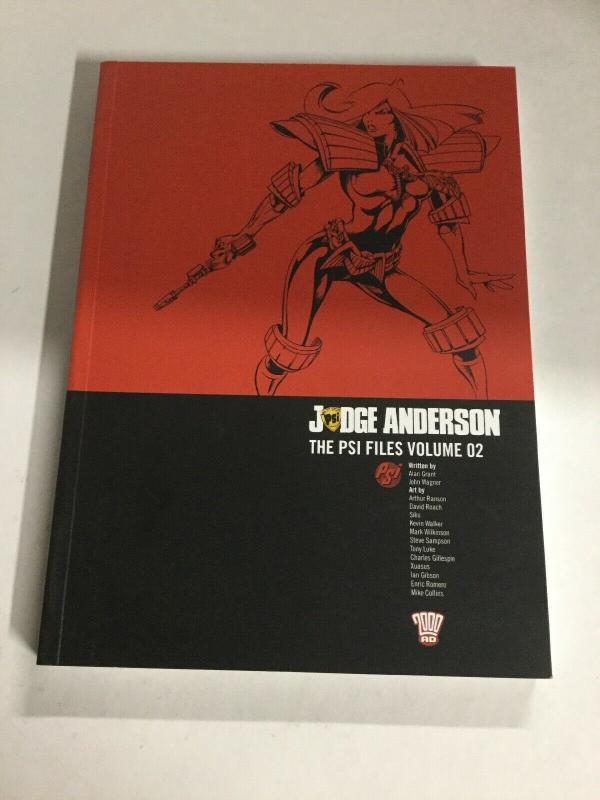 Judge Anderson The Psi Files Vol 2 Nm Near Mint 2000ad SC TPB