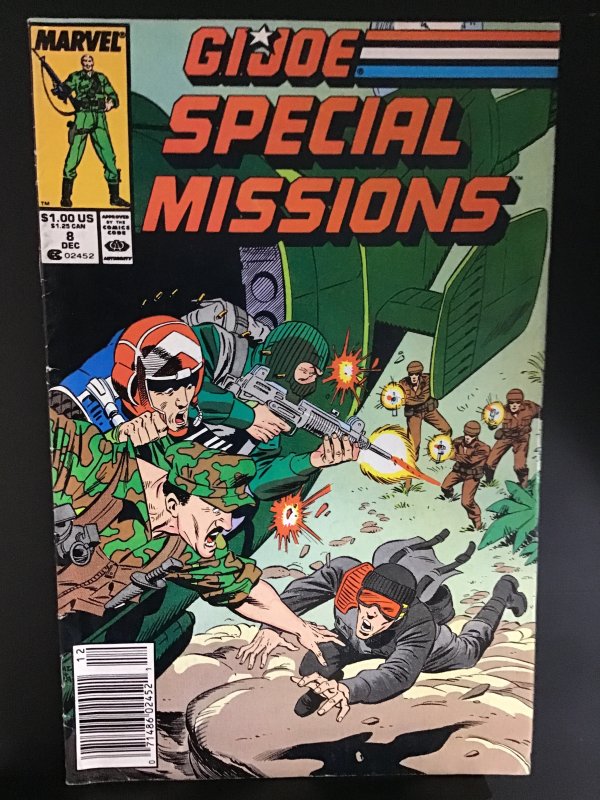 G.I. Joe: Special Missions #8 Newsstand Edition (1987)