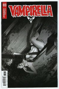Vampirella # 3 Dalton 1:20 B&W Variant Cover NM Dynamite