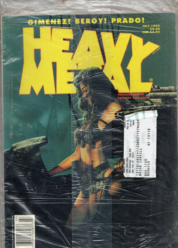 Heavy Metal Magazine (1995)Mammoth Inc Comic Magazine July Grade VF/NM 9.0