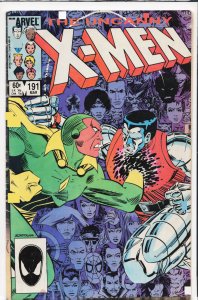 The Uncanny X-Men #191 (1985) X-Men [Key Issue]