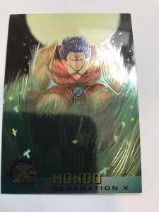 MONDO #34 card : 1995 Fleer Ultra X-men Chromium; NM/M, base, Kubert art