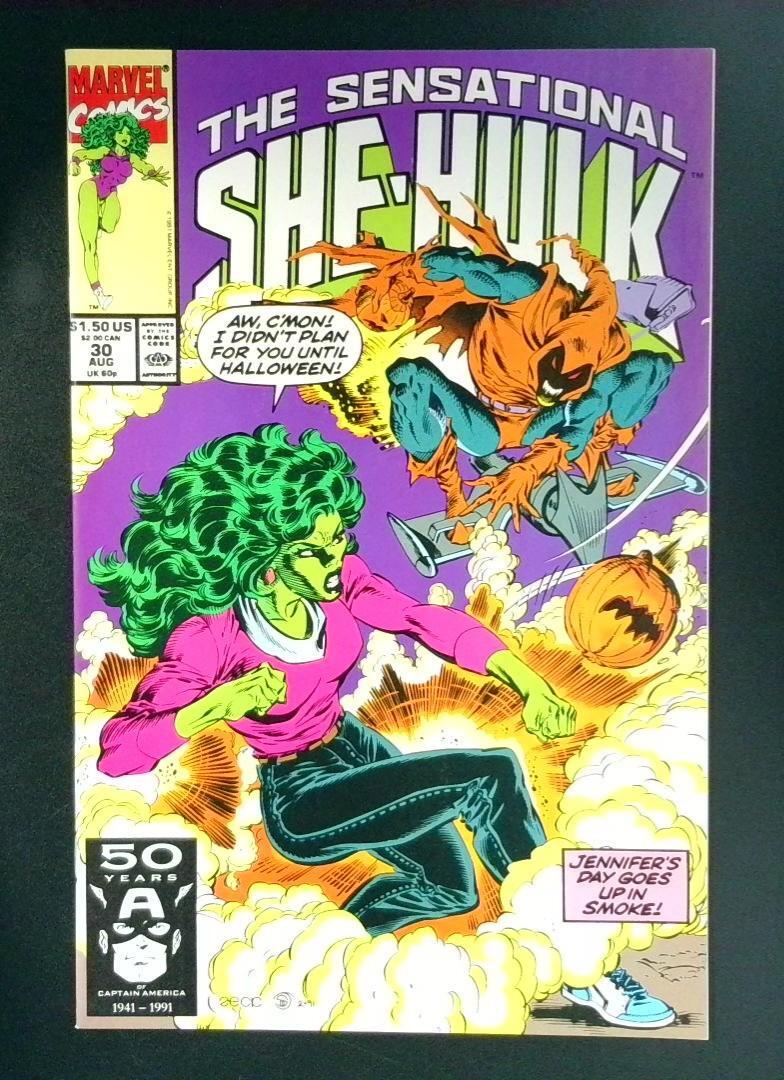 The Sensational She-Hulk #30 VF Marvel 1991