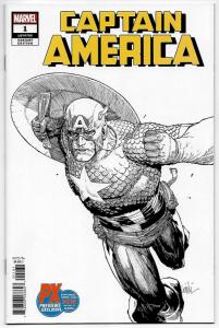 Captain America #1 SDCC Variant Ltd to 4000 Copies (Marvel, 2018) NM