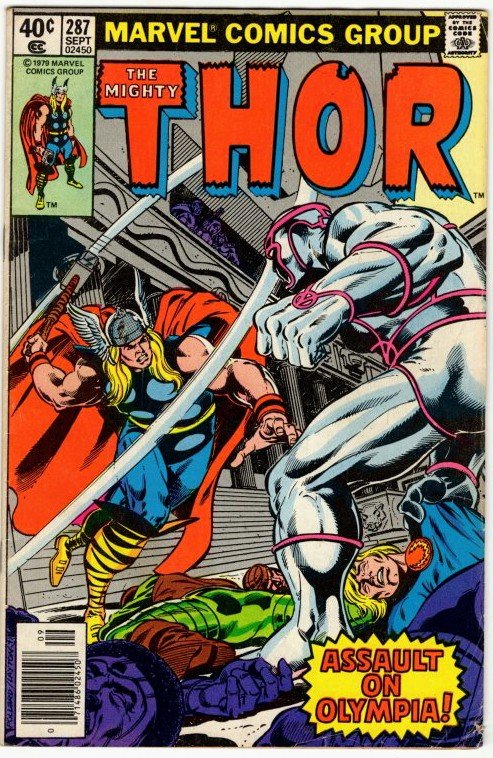 THOR #287 (VG-/VG) No Resv! 1¢ Auction!