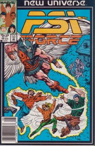 Psi-Force #10 (Newsstand) VF; Marvel | save on shipping - details inside