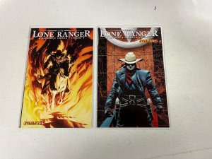 2 Lone Ranger Dynamite Comics books #12 13 Matthews 46 JW34