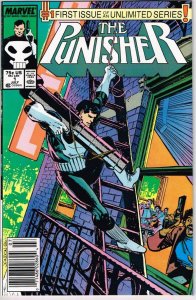 Punisher #1 (1987) - 8.5 VF+ *1st Ongoing Series*