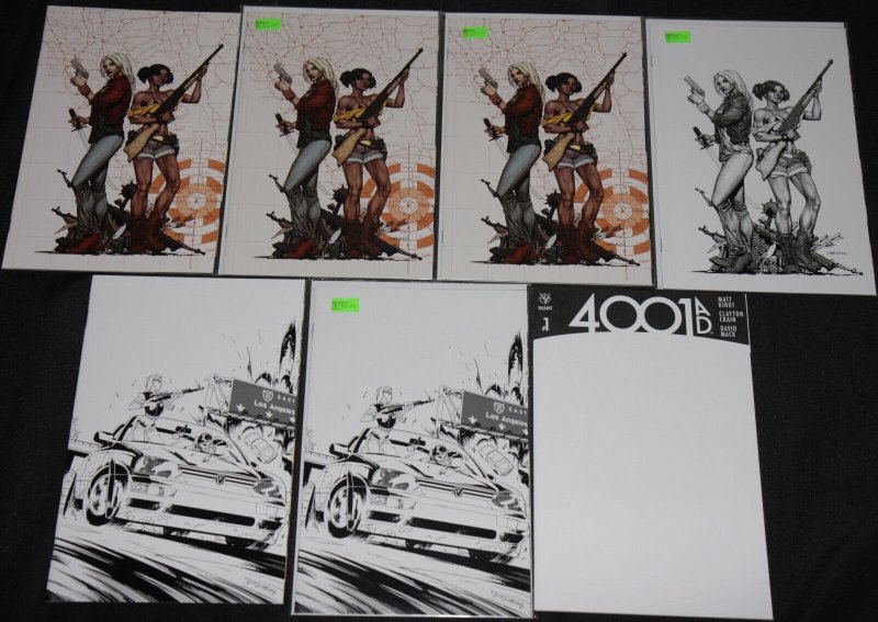 Modern INDEPENDENT VARIANT TITLES 77pc High Grade Comic Lot VF-NM Dr Who, Dredd