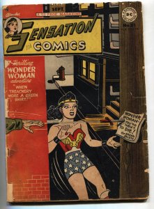 Sensation Comics #81 Wonder Woman 1948 DC Golden Age comic book