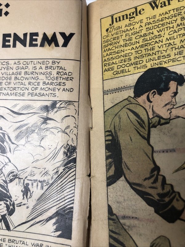 Jungle War Stories Set Issues # 2,4 (1963) Silver Age • Dell Comics • Choppers