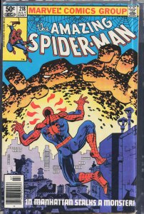 The Amazing Spider-Man #218 (1981) Spider-Man