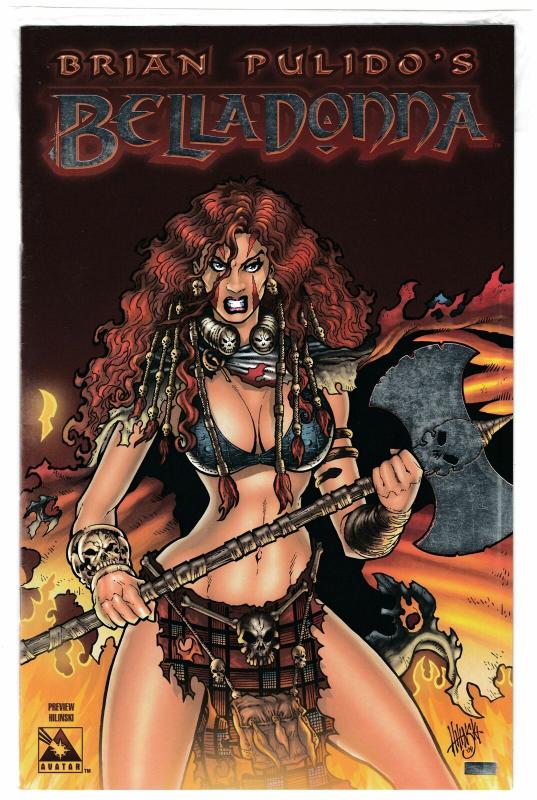 Belladonna Preview Platinum Foil Edition Ltd to 800 Sealed w/COA (2004)