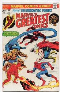 Marvel's Greatest Comics #55 (1975) Fantastic Four