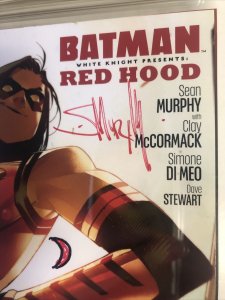 Batman: White Knight Presents:Red Hood(2022) #1 (CGC 9.8 SS WP) Signed S. Murphy