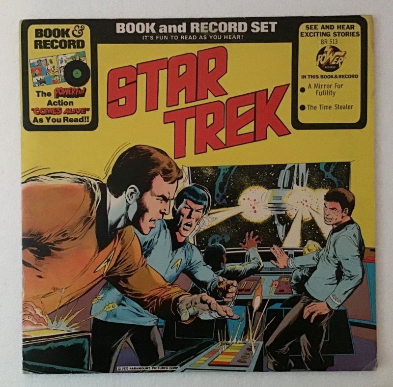 Star Trek: BR513 Book and Record Set, LP, 33 1/3 RPM, 12 inch