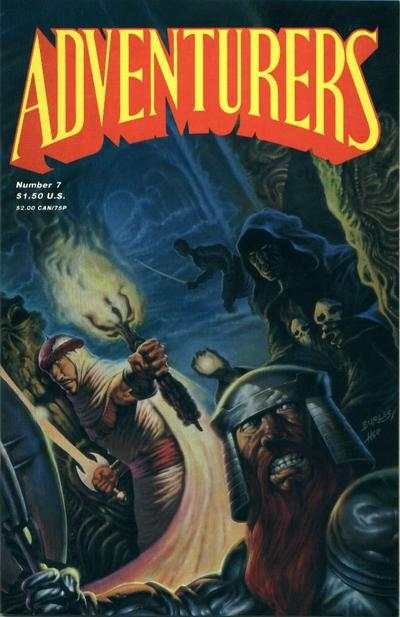 Adventurers (1986 series) #7, VF- (Stock photo)