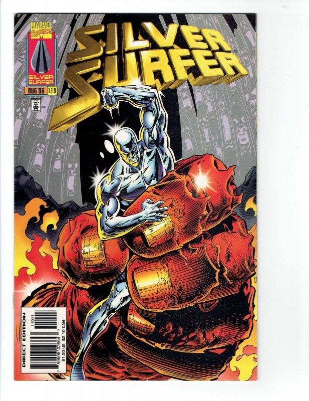 Silver Surfer #119 Marvel 1996 VF George Perez 