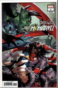 Dark Web: Ms. Marvel #1 Variant Cover (2023) Dark Web