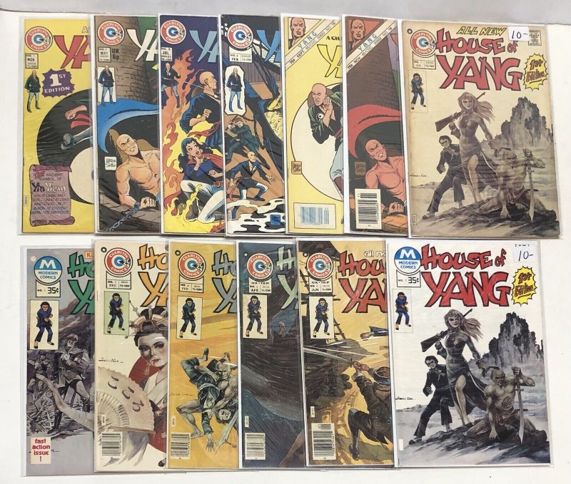 House Of Yang (1976) Set Issues # 1-6 Yang Set # 1-3+6+15+16 • Charlton Comics