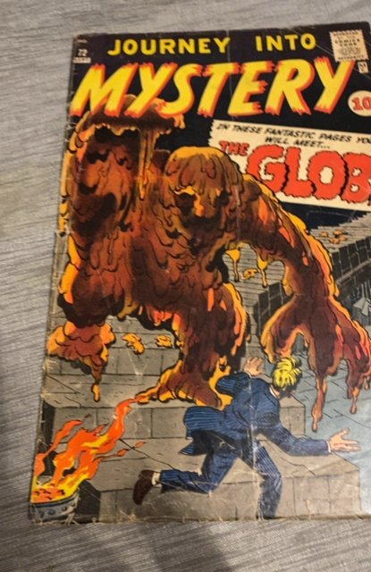 Journey into Mystery #72 (1961)the glob lower grade