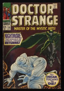 Doctor Strange #170 VG+ 4.5 Marvel Dr