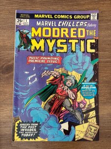 Marvel Chillers # 1 VF Comic Book Feat. Modred The Mystic Super-Hero 2 J270
