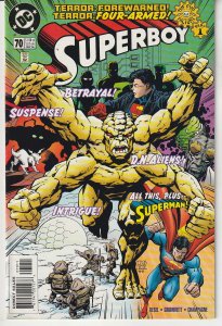 Superboy #70 (2000)  Evil Factory Part 1    SUPERMAN !