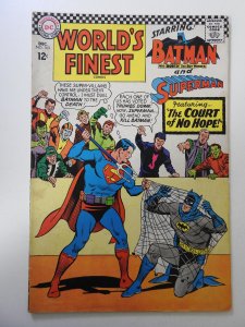 World's Finest Comics #163 (1966) VG+ Condition