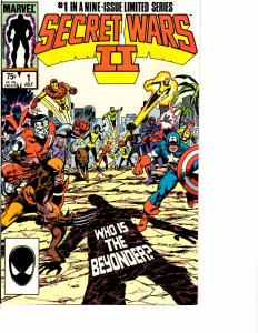 Lot Of 4 Secret War II Marvel Comic Books #1 2 3 9  AK5