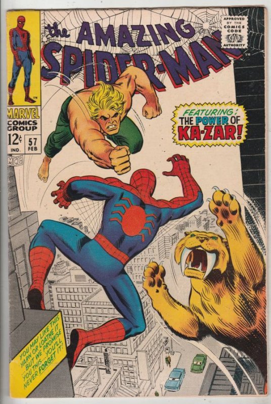 Amazing Spider-Man #57 (Feb-68) VF/NM High-Grade Spider-Man