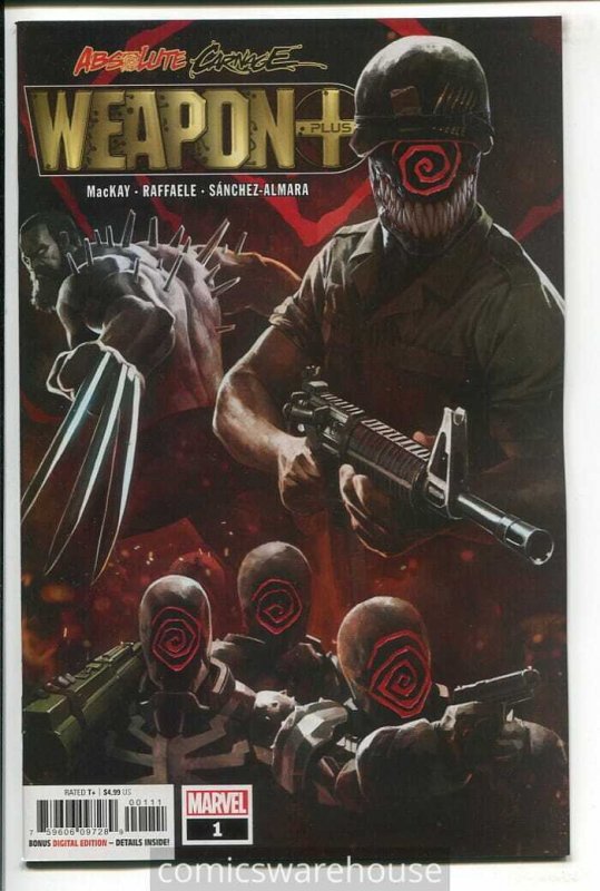 ABSOLUTE CARNAGE WEAPON PLUS (2019 MARVEL) #1 NM