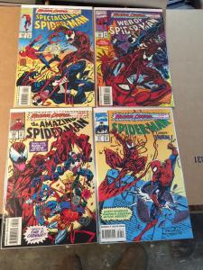 MAXIMUM CARNAGE Spider-Man COMPETE SET 14 Parts All NM copies