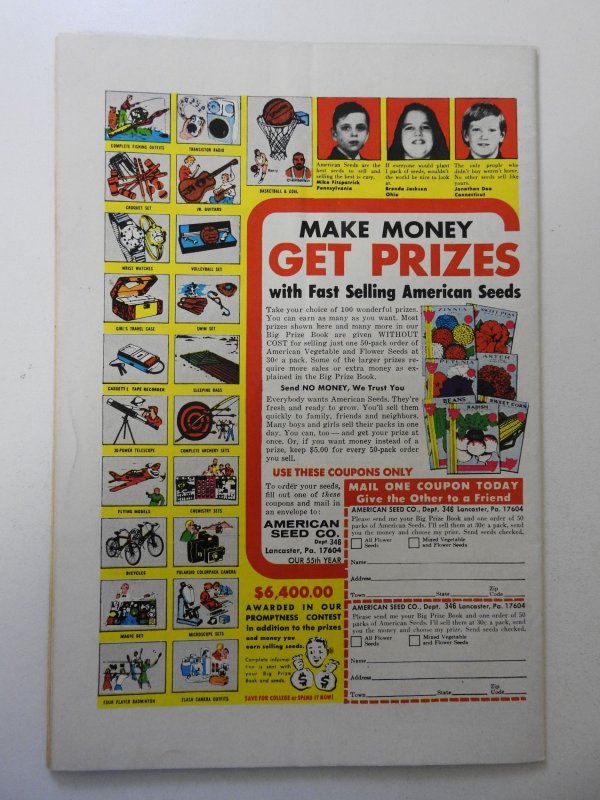 Marvel Triple Action #11 (1973) VG- 2 centerfold wraps detached bottom staple