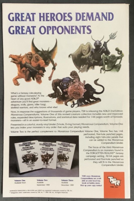 Captain Marvel #1 (1989, Marvel) 1st Solo Monica Rambeau Title. VF+