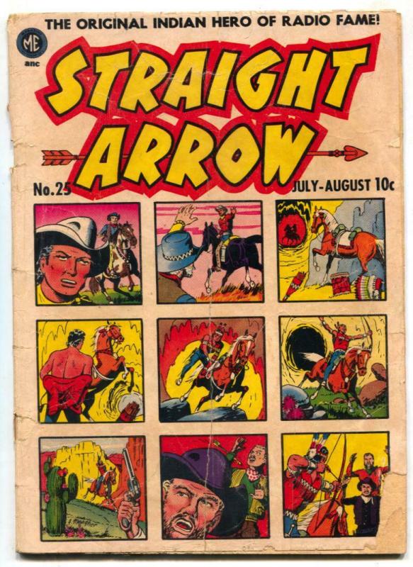 Straight Arrow #25 1952- Ghost of Hiawatha- reading copy 