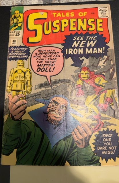 Tales of Suspense #48 (1963)first red and gold armor see description