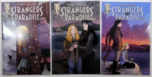 Strangers In Paradise XXV Lot 3 #2, 3, 4 2018 Abstract Studio Comics