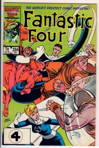 Fantastic Four #294 Direct Edition (1986) 7.5 VF-