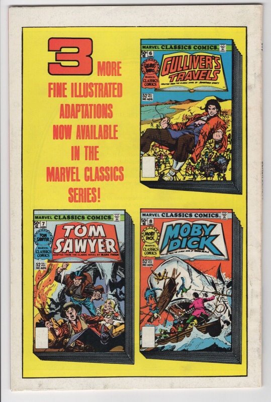 MARVEL CLASSICS COMICS SERIES #5 - 6.0 - WP - Black Beauty