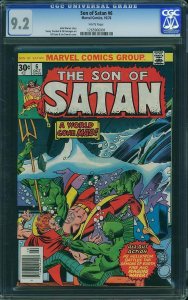 Son of Satan #6 (1976) CGC 9.2 NM-