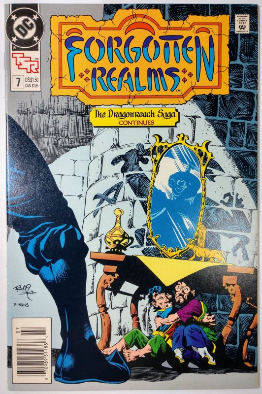 Forgotten Realms #7 (9.0, 1990) NEWSSTAND