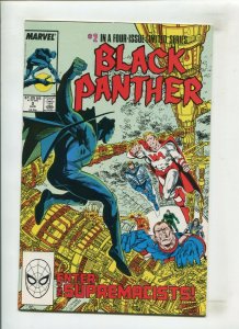 4PC BLACK PANTHER MINI-SERIES LOT (9.4) #1-4!! 1988