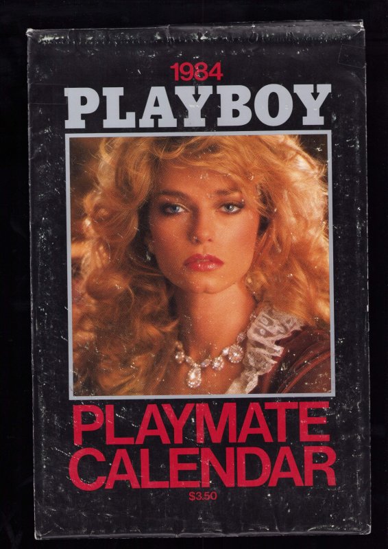 Playboy - 1982 & 1984 Playmate Calendars w/ Cover sleeves 2 pc Lot. VF
