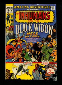 Amazing Adventures #6 Black Widow Inhumans!