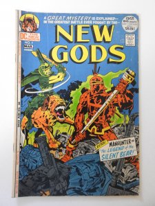 The New Gods #7 (1972) VG- Condition moisture stain